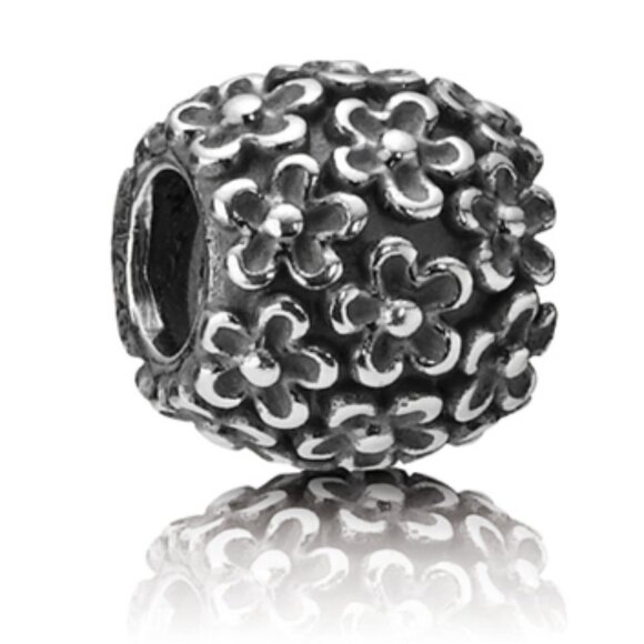 Pandora Sterling Perfect Posies Charm (Retired) - Picture 1 of 3